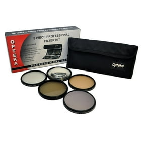 Opteka 34mm High Definition II Professional 5 Piece Filter Kit Includes UV ND4 and 10x Macro Lens CPL FL Opteka 34mm High Definition II Professional 5 Piece Filter Kit Includes UV ND4 and 10x Macro Lens CPL FL